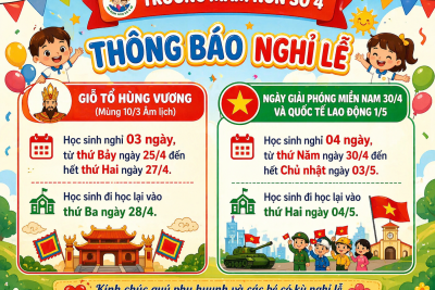 THÔNG BÁO NGHỈ LỄ